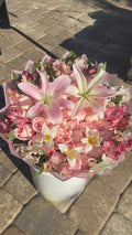 Tulip and Lily Garden Bouquet