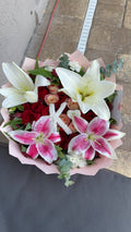 Double Lily Bouquet