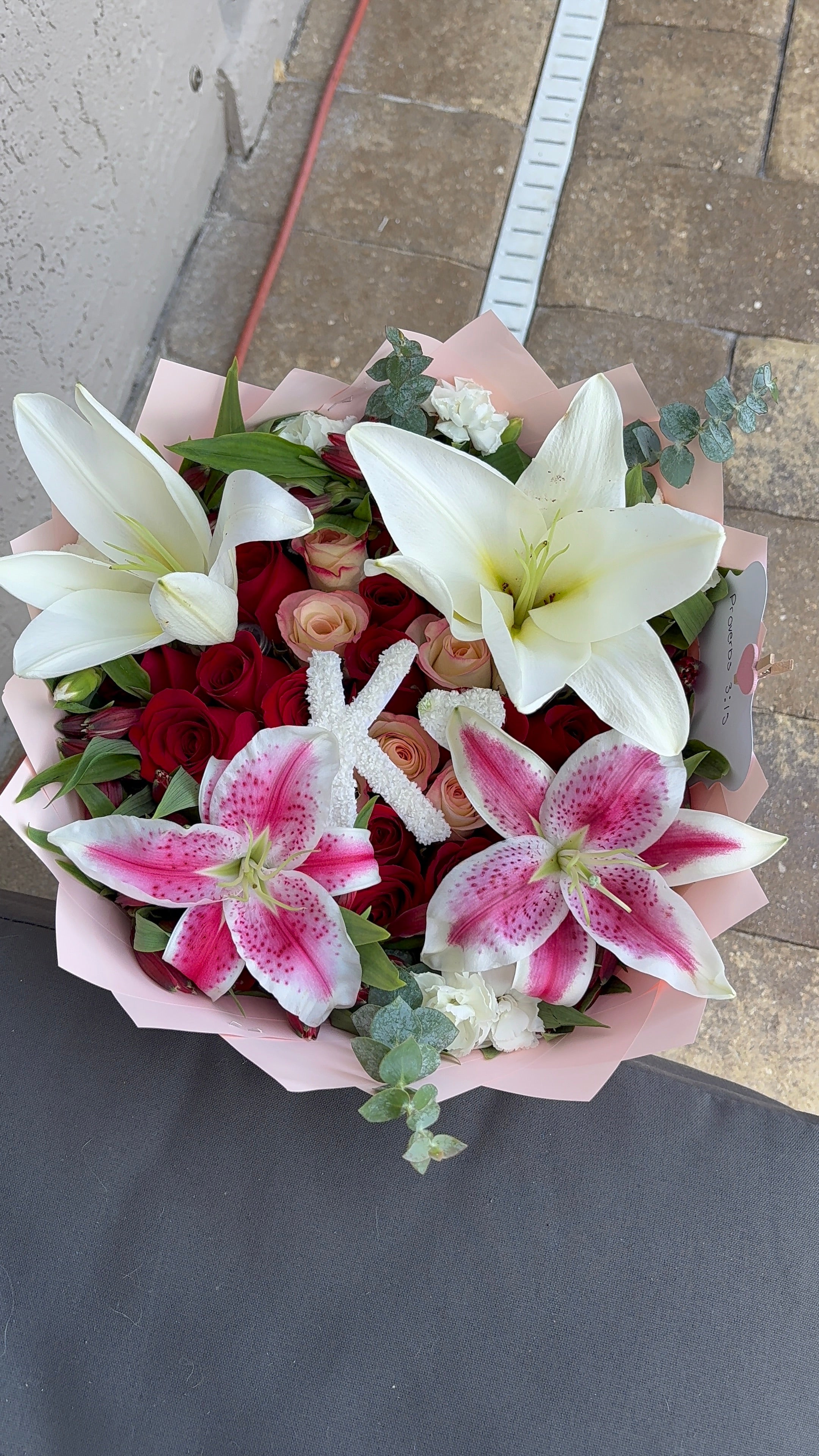 Double Lily Bouquet