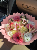 Lily and Gerberas Mix Bouquet
