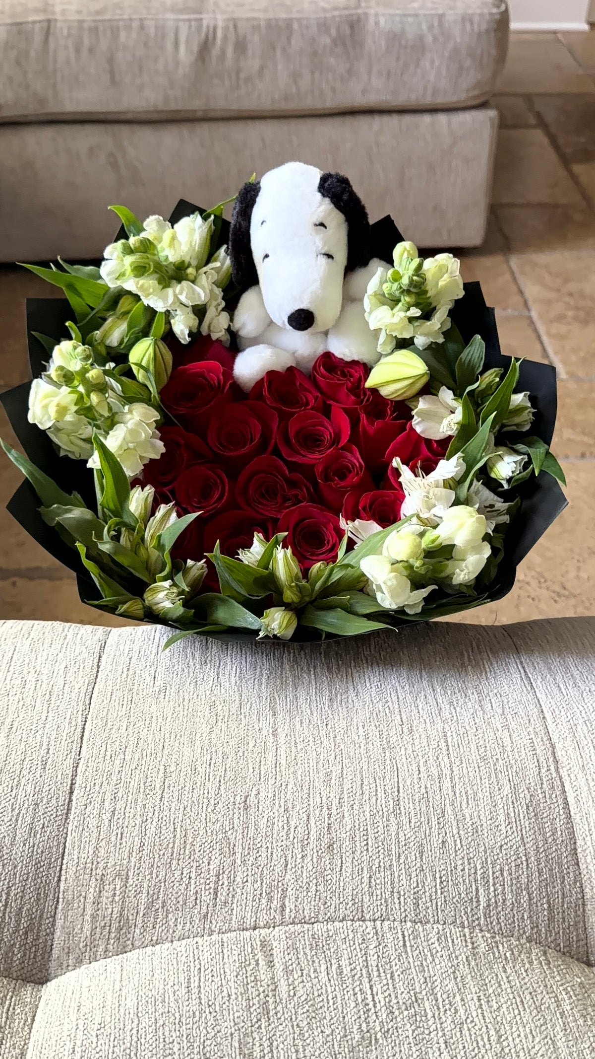 Snoopy Inspired Bouquet